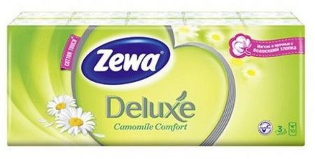 Servetele nazale - Zewa batiste igienice 10buc 3straturi camomile