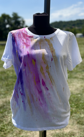 Tricouri pictate manual - Tricou mărime L