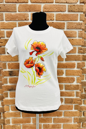 Tricouri pictate manual - Tricou Maci
