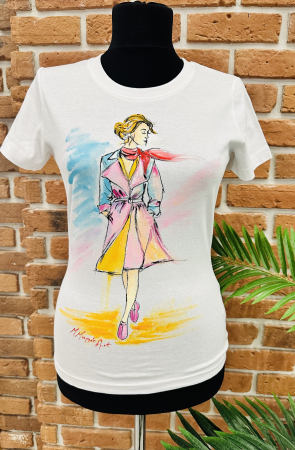 Tricouri pictate manual - Tricou - mărime XS
