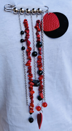 Broșe din piele naturala - Infinite Charm -M01