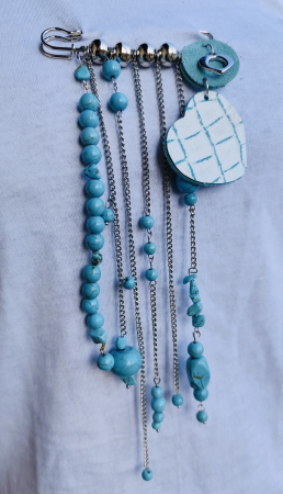 Broșe din piele naturala - Infinite Charm -M02