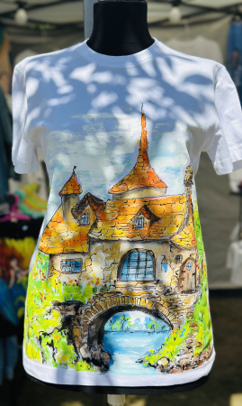 Tricouri pictate manual - Tricou 12 ani