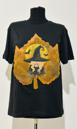 Tricouri pictate manual - Tricou Haloween S