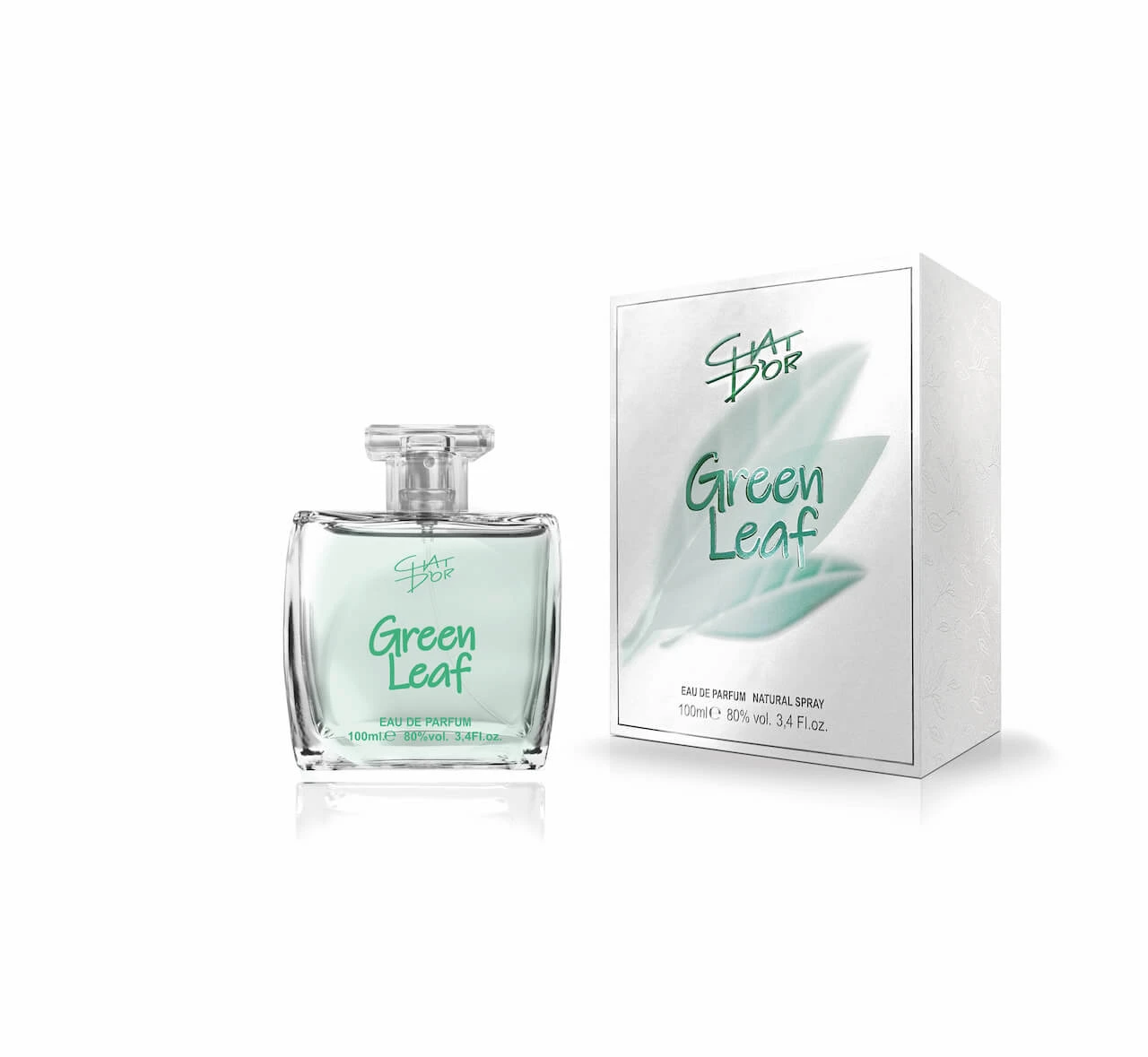 Apa de parfum Chat D’Or Green Leaf Scent 100 ml – inspirat din Elisabeth Arden Green Tea [1]