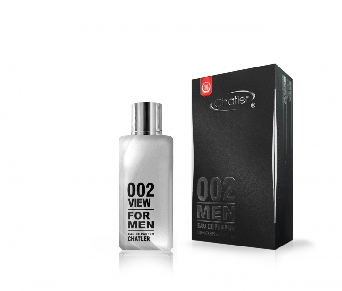 Sticla de parfum Chatler 002 View For Men 100 ml - Inspirat din Carolina Herrera 212 Men. [2]