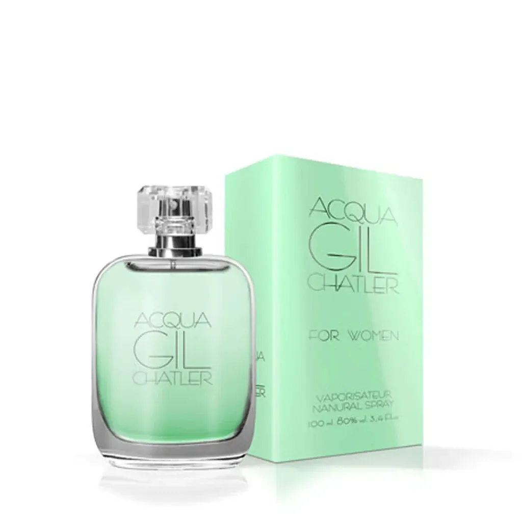 Sticla de parfum Chatler Acqua Gil For Woman 100 ml - Inspirat din Giorgio Armani Acqua Di Gioia. [1]