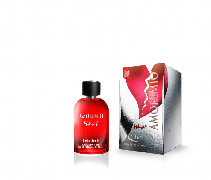 Sticla de parfum Chatler Amoremio Femme 100 ml - Inspirat din Calvin Klein Eternity Women. [1]