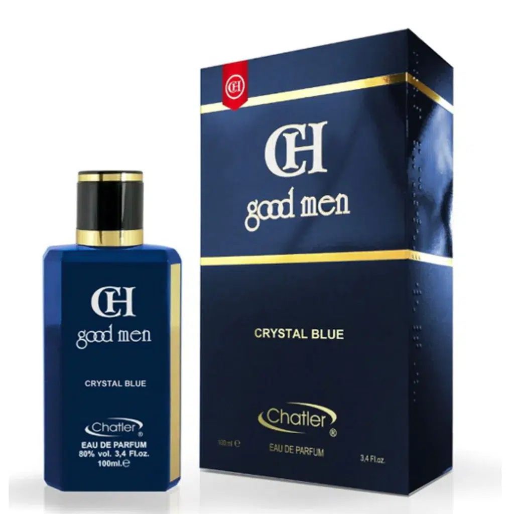 Sticla de parfum CH Good Men Crystal Blue 100 ml - Inspirat din Carolina Herrera Bad Boy Cobalt. [1]