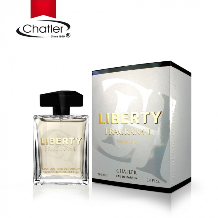 Sticla de parfum Chatler CH Liberty Fragrance for Women 100 ml - Inspirat din Yves Saint Laurent Libre. [2]