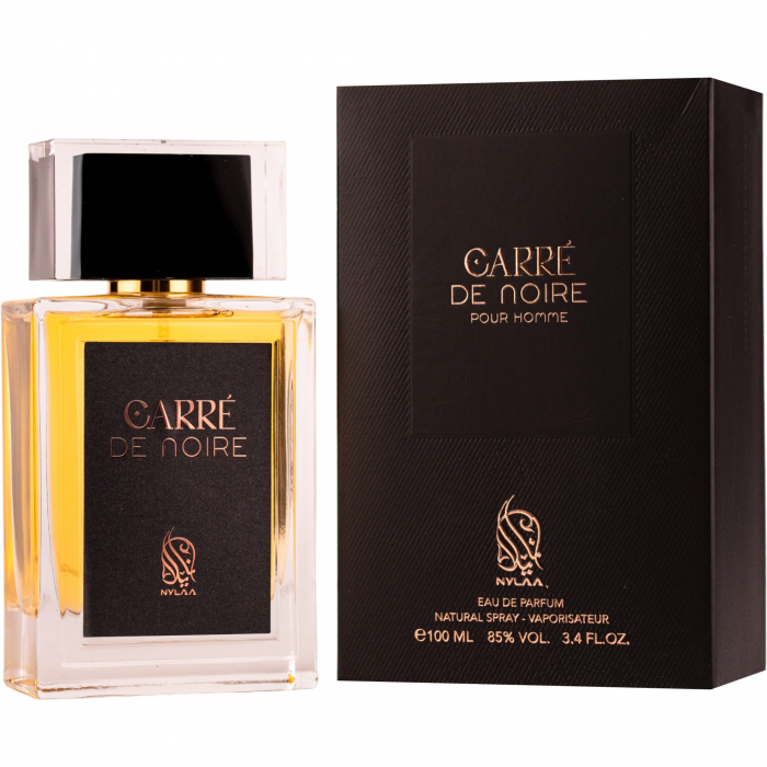 Carre De Noire by Nylaa, inspirat din B. Pour Homme, parfum lemnos masculin. [1]