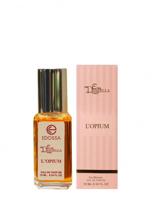 Sticla de parfum Edossa L`Opium, 100 ml - Inspirat din Black Opium. Meta titlu: Edossa L`Opium, 100 ml - Apă de parfum misterioasă inspirată din Black Opium [1]