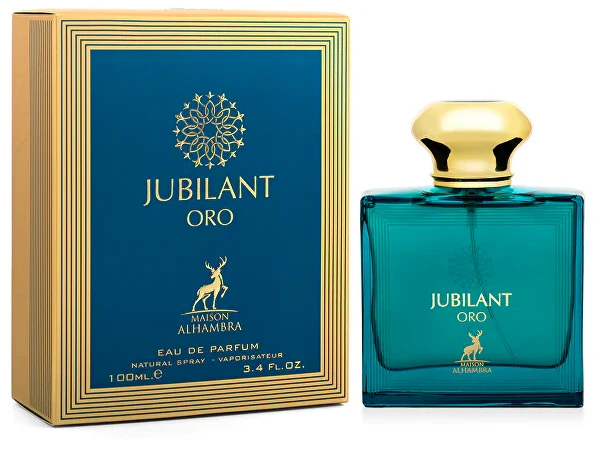 Parfum Jubilant Oro by Maison Alhambra, sticlă elegantă cu design sofisticat [1]