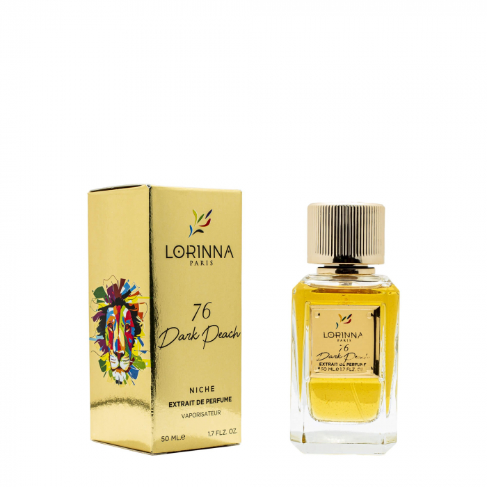 Sticlă elegantă de parfum Lorinna Dark Peach, 50 ml. [1]
