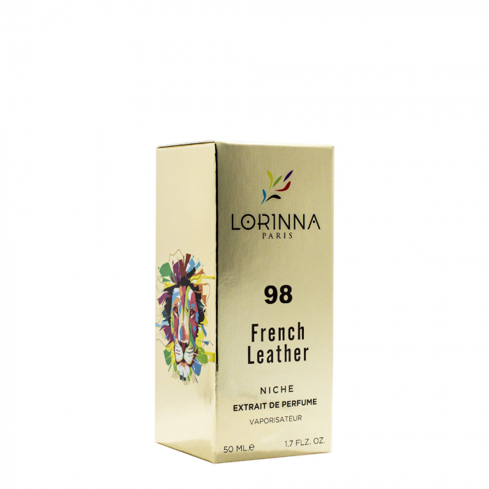 Lorinna French Leather, 50 ml - Extract de parfum unisex, sofisticat și elegant. [1]