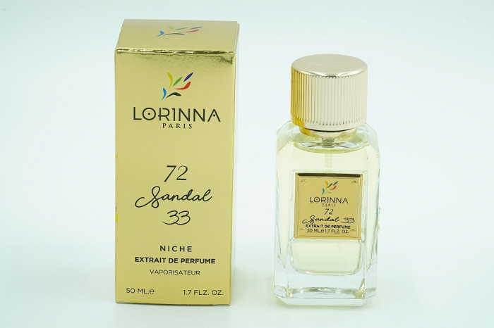 Lorinna Sandal 33, 50 ml, extract de parfum, unisex -inspirat din Le Labo Santal 33 [1]