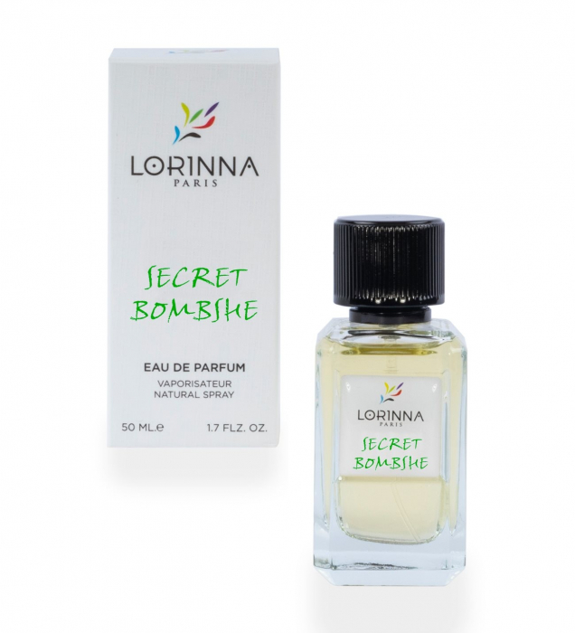 Sticla de parfum Lorinna Secret Bombshe, 50 ml - Parfum de damă seducător. [1]