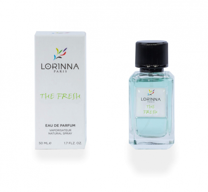 Sticla de parfum Lorinna The Fresh, 50 ml - Prospețime și energie. [1]
