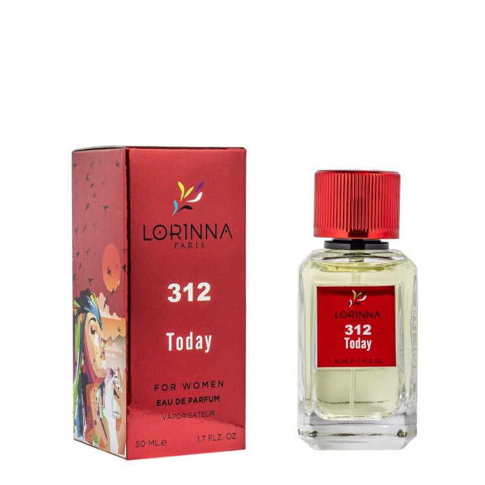 Sticla de parfum Lorinna Today, 50 ml - Parfum proaspăt și floral. [1]