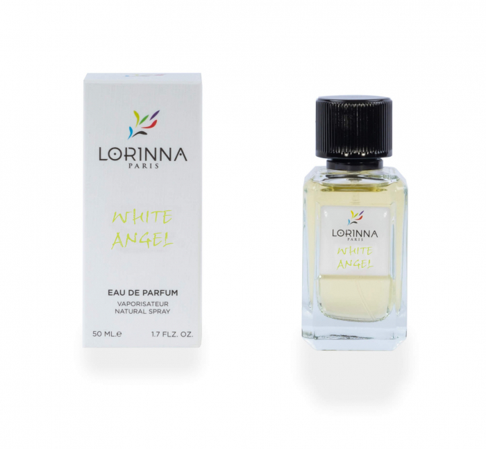 Sticla de parfum Lorinna White Angel, 50 ml - Eleganță florală. [1]