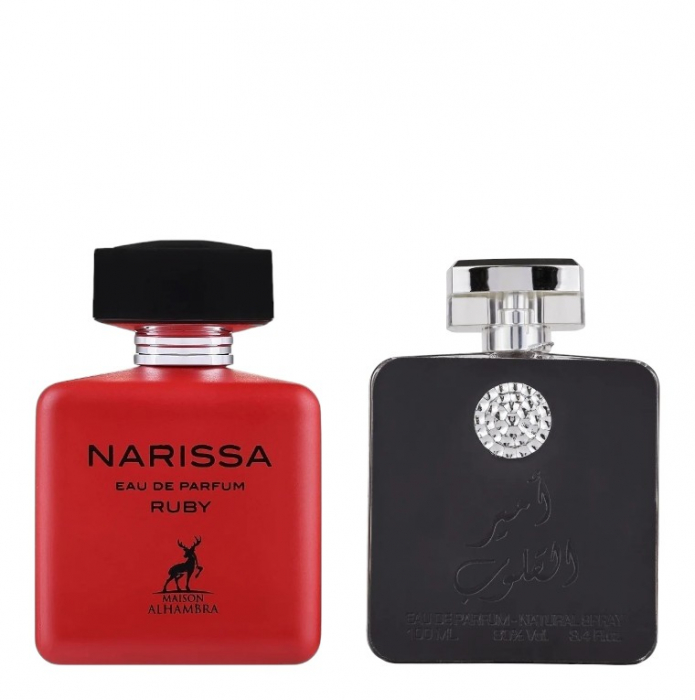 OFERTA ARD AL ZAAFARAN + MAISON ALHAMBRA : Narissa Rouge + Ameer Al Quloob [1]