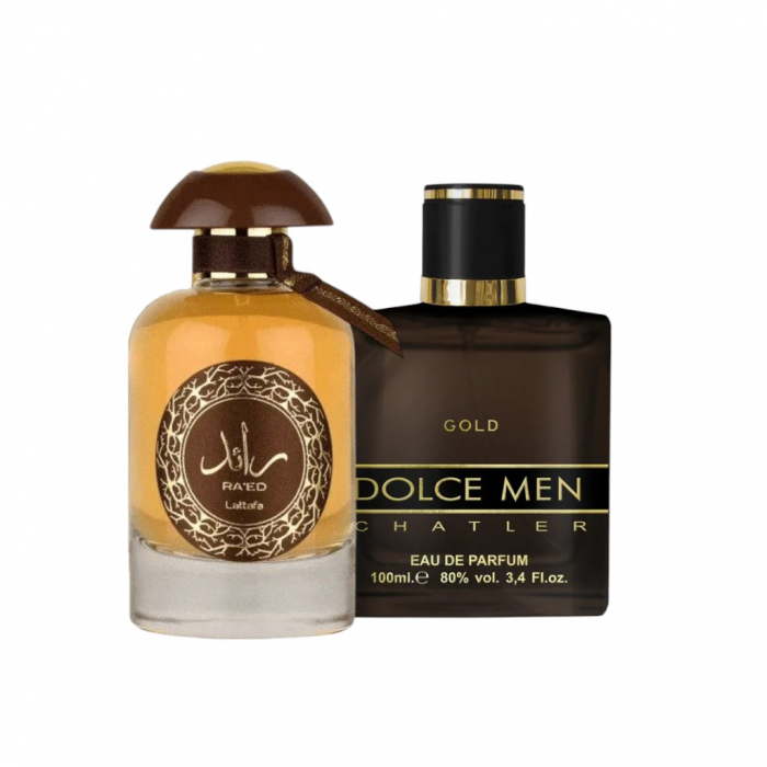 OFERTA LATTAFA + CHATLER : Ra'ed Oud  + Chatler Dolce Men Gold [1]