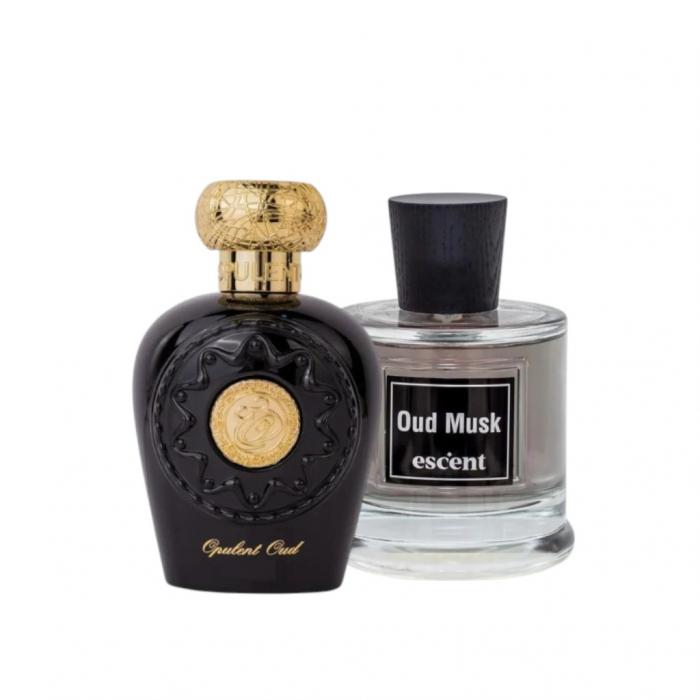 OFERTA LATTAFA + ESCENT : Opulent Oud + Oud Musk [1]
