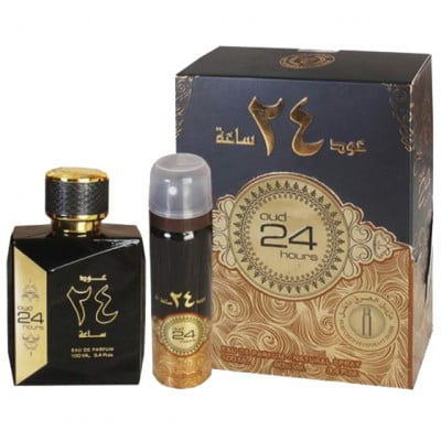 Oud 24 Hours Apa de Parfum 100ml + Deodorant Spray 50ml by Ard al Zaafaran 100 ml [2]