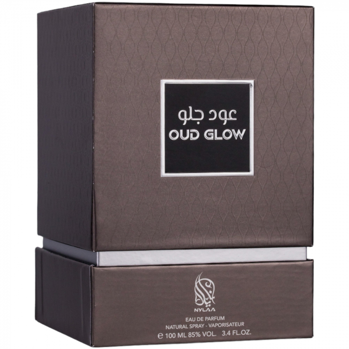 Sticla de parfum Oud Glow by Nylaa, 100 ml - Parfum oriental luxos. [3]