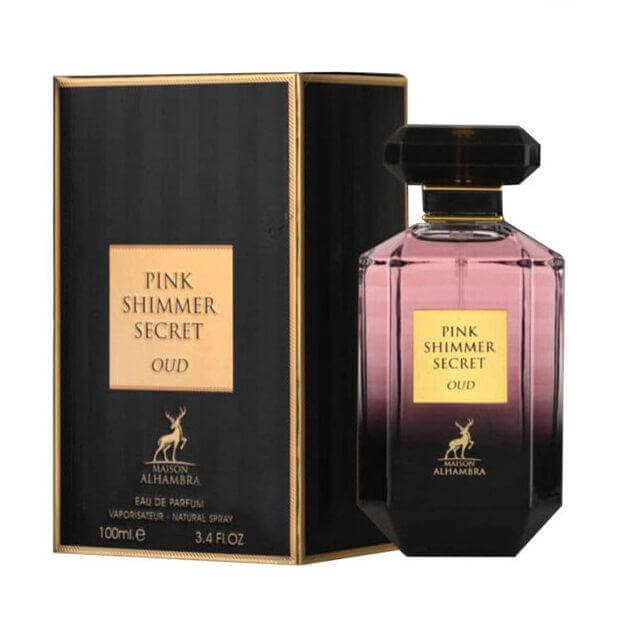 Pink Shimmer Secret Oud by Maison Alhambra - Inspirat din Victoria’S Secret Bombshell Oud [2]