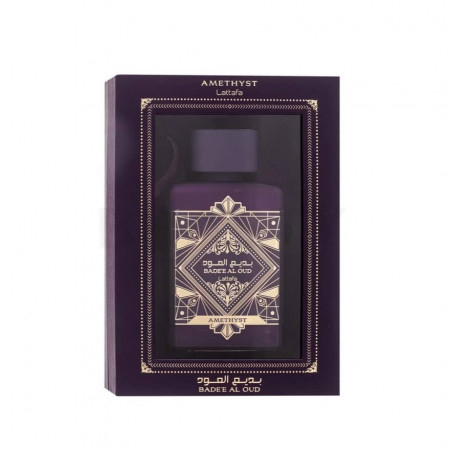 Lattafa - Bade'e al Oud Amethyst by Lattafa – Parfum unisex cu oud și trandafir