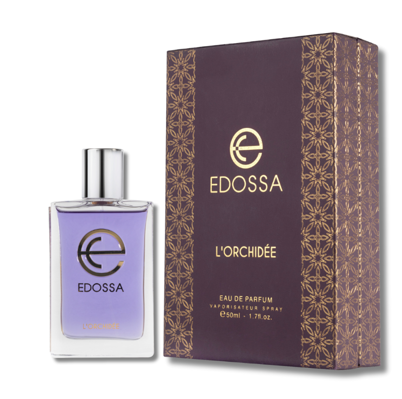 Edossa Cosmetics - Sticla de parfum Edossa L`Orchidée, 50 ml - Ediție de lux pentru femei.