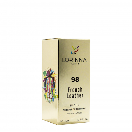 Lorinna Paris - Lorinna French Leather, 50 ml - Extract de parfum unisex, sofisticat și elegant.