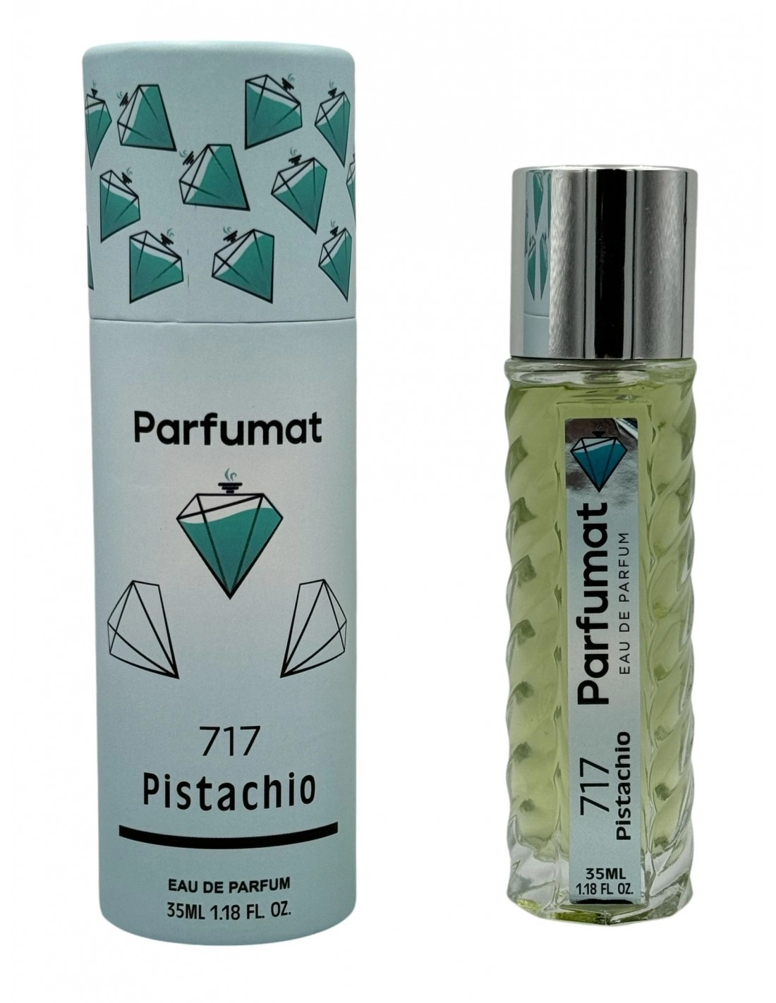PARFUMURI ARABESTI UNISEX - Parfumat, 717 Pistachio, apa de parfum, unisex, 35 ml -  inspirat din Yum Pistachio Gelato Kayali Fragrances