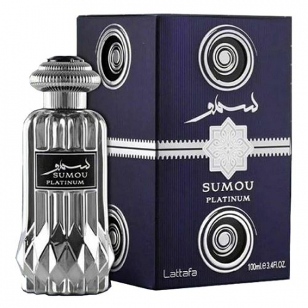 Sumou Platinum by Lattafa – Parfum masculin fresh inspirat din Versace Pour Homme Dylan Blue [1]
