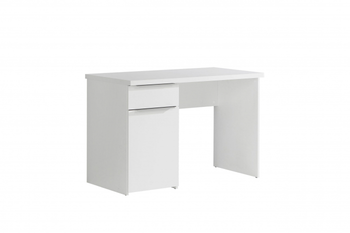 Birou Opus 1 sertar si 1 usa Alb [3]