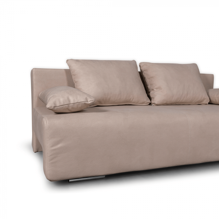 Canapea extensibilă cu spatiu depozitare Georgia Beige [4]