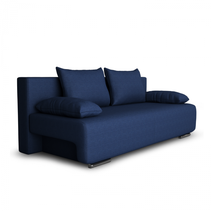 Canapea extensibilă cu spatiu depozitare Georgia Dark Blue [2]
