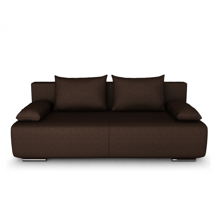 Canapea extensibilă cu spatiu depozitare Georgia Dark Brown [2]