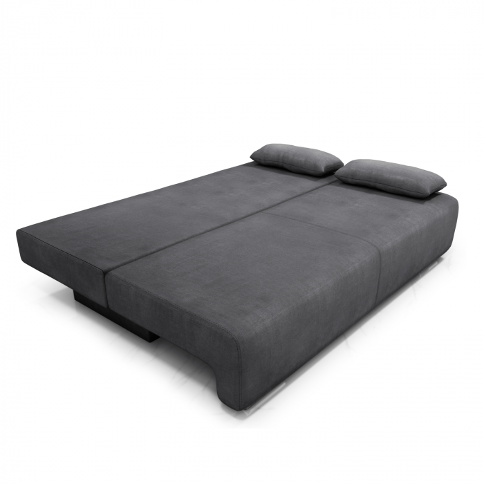 Canapea extensibilă cu spatiu depozitare Georgia Dark Grey [3]