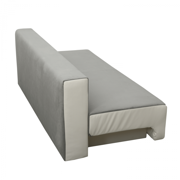 Canapea extensibilă cu spatiu depozitare Georgia Grey White [8]