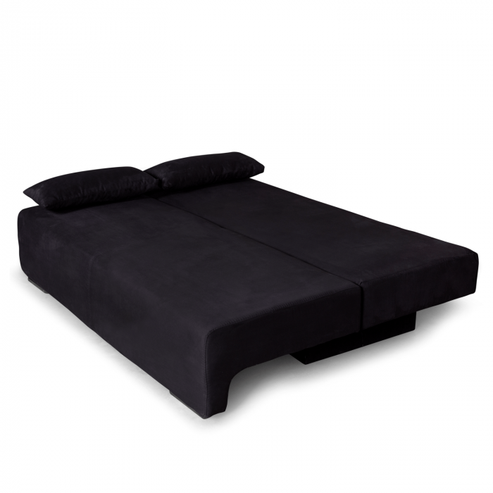 Canapea extensibilă cu spatiu depozitare Georgia Jet Black [4]