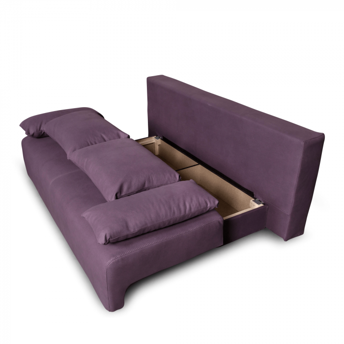 Canapea extensibilă cu spatiu depozitare Georgia Purple [3]
