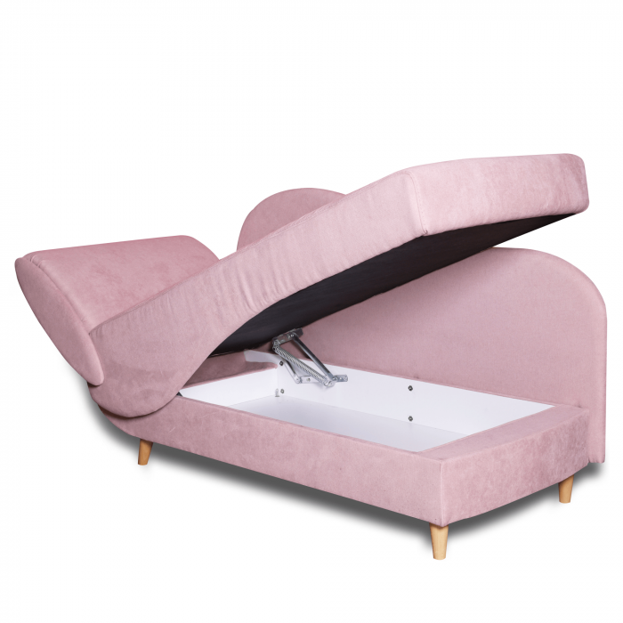 Canapea extensibilă cu spatiu depozitare Oxford Flamingo de dreapta [3]
