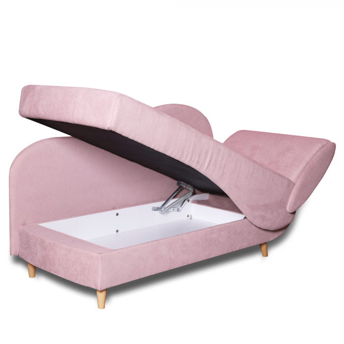 Canapea extensibilă cu spatiu depozitare Oxford Flamingo de stanga [2]