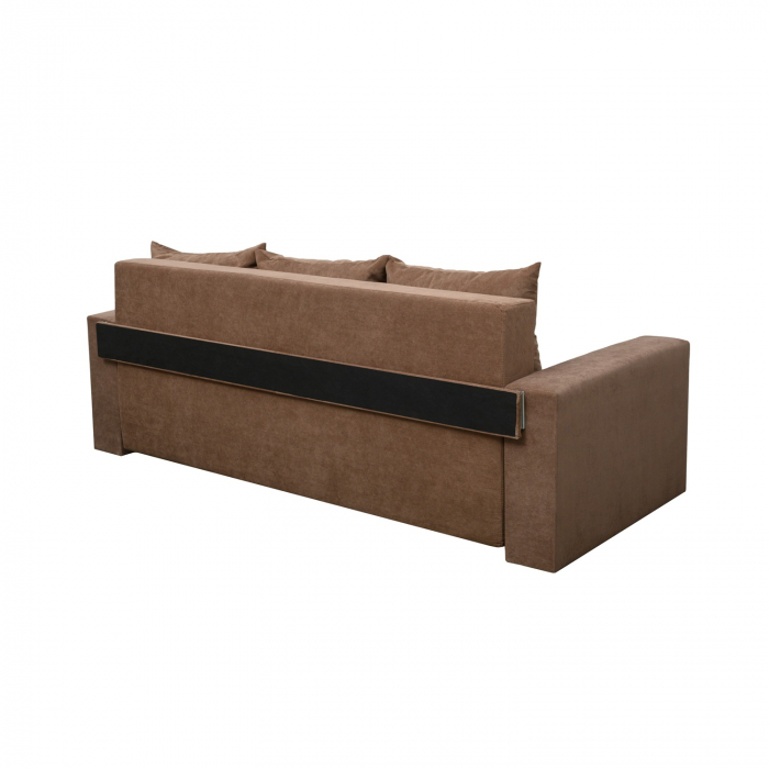 Canapea Ioana 3 locuri cu brate Brown [4]