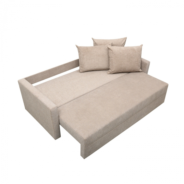 Canapea Ioana Eco 3 locuri cu brate Beige Melange [5]
