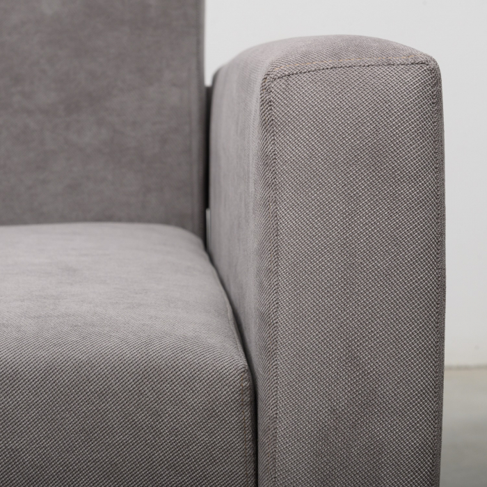 Canapea Ioana Eco 3 locuri cu brate Light Grey [3]