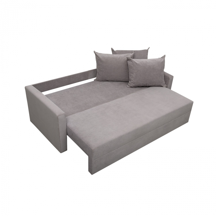 Canapea Ioana Eco 3 locuri cu brate Light Grey [5]