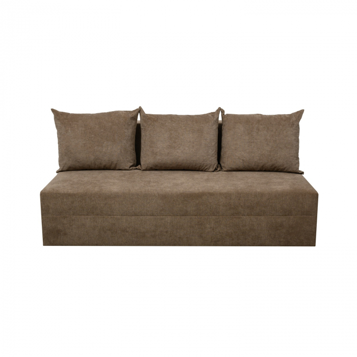 Canapea Ioana Eco 3 locuri fara brate Brown Melange [2]